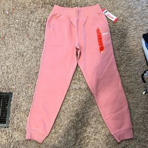 Pink Fila Women’s Medium Sweatpants